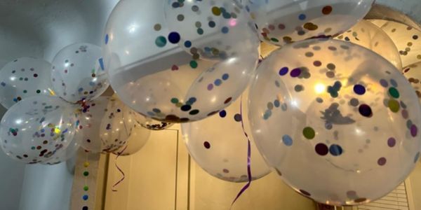 confetti balloons