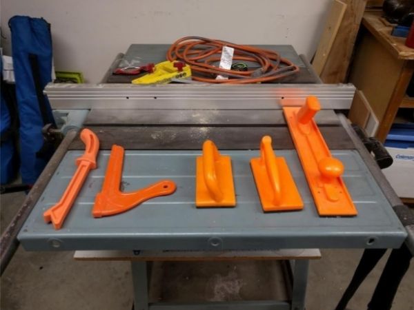 push sticks and push blocks